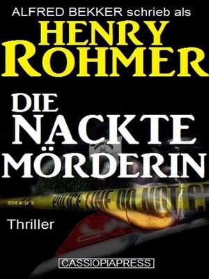 cover image of Die nackte Mörderin